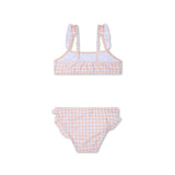 Sunset Grid | orange hvid pige UV bikini