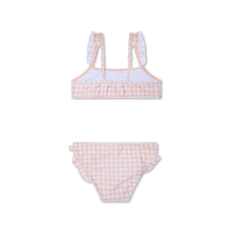 Sunset Grid | orange hvid pige UV bikini