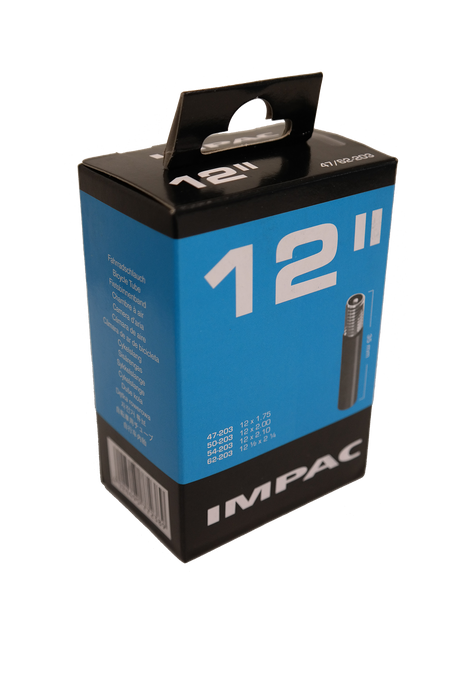 IMPAC Inner Tube (af Schwalbe) AV12 12x1,75 2.35 ETRO 47 62-203, Ventil: Schrader Auto 35mm