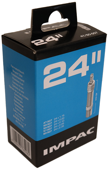IMPAC (Schwalbe) Inner Tube DV10 24 tommer 47 60-406 DV 40 mm