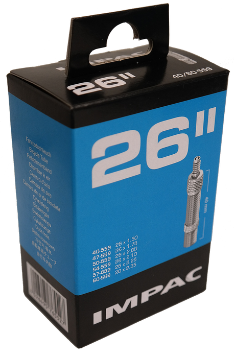 IMPAC (Schwalbe) Inner Tube DV13 26 tommer 40 60-559 40 mm