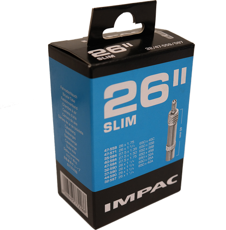 IMPAC (Schwalbe) Inner Tube DV12 26 tommer 32 47-597 40 mm