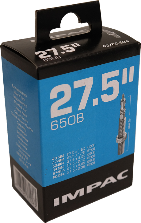 IMPAC (Schwalbe) Inner Tube SV21 27,5 tommer (40 60-584) 40 mm