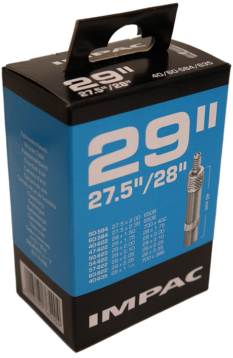 IMPAC (Schwalbe) Inner Tube DV19 28 29 tommer 40 60-622 635 40 mm
