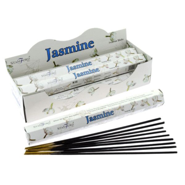 37101 jasmin - stamford premium sekskantede røgelsespinde
