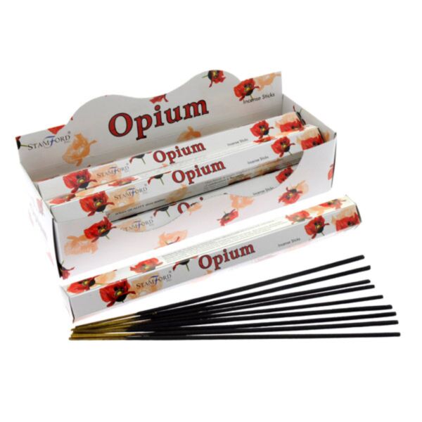 37106 opium - stamford premium sekskantede røgelsespinde