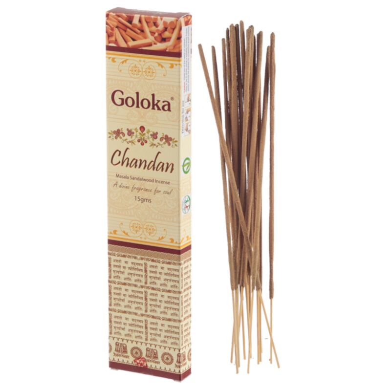 Sandeltræ - goloka masala røgelsespinde