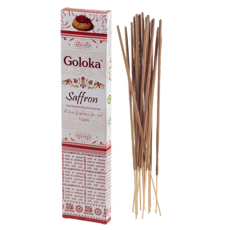 Safran - goloka masala røgelsespinde