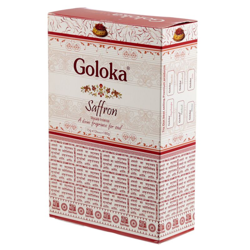 Safran - goloka masala røgelsespinde