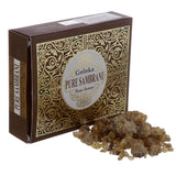 Ren sambrani benzoin 30g - goloka røgelse granulat harpiks