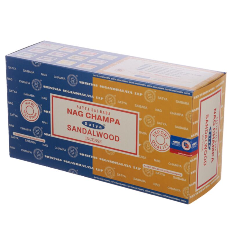 01331 satya nag champa sandeltræ røgelsespinde