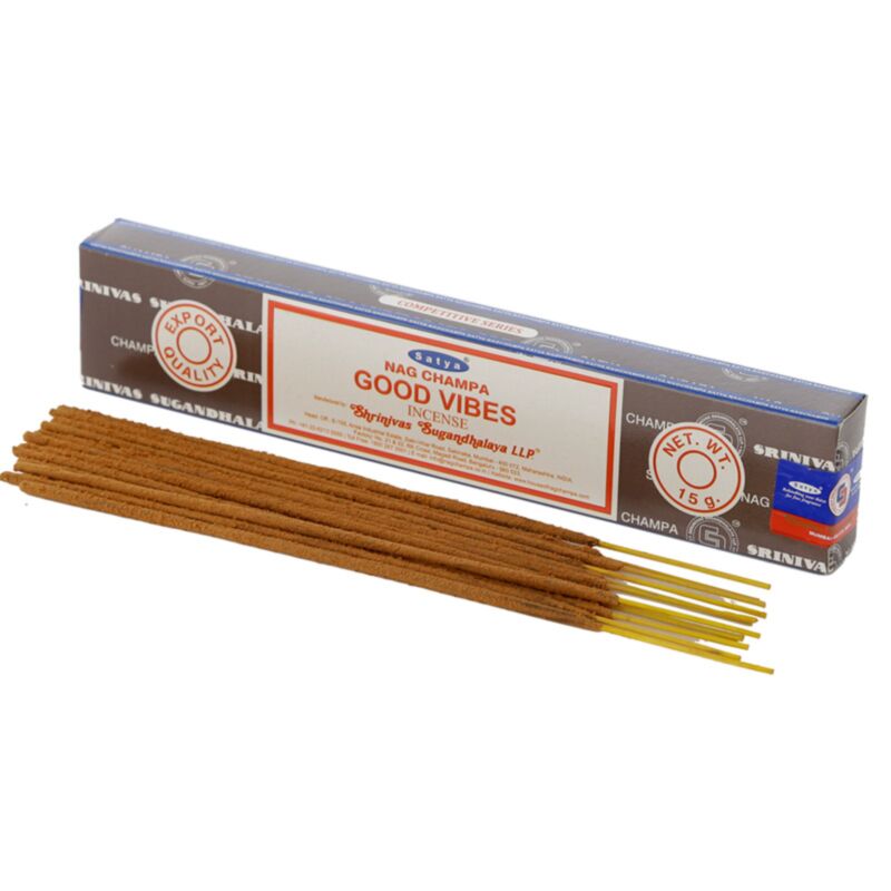 01355 gode vibrationer - satya nag champa røgelsespinde