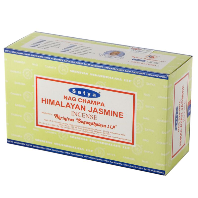 01358 himalaya jasmin - satya nag champa røgelsespinde