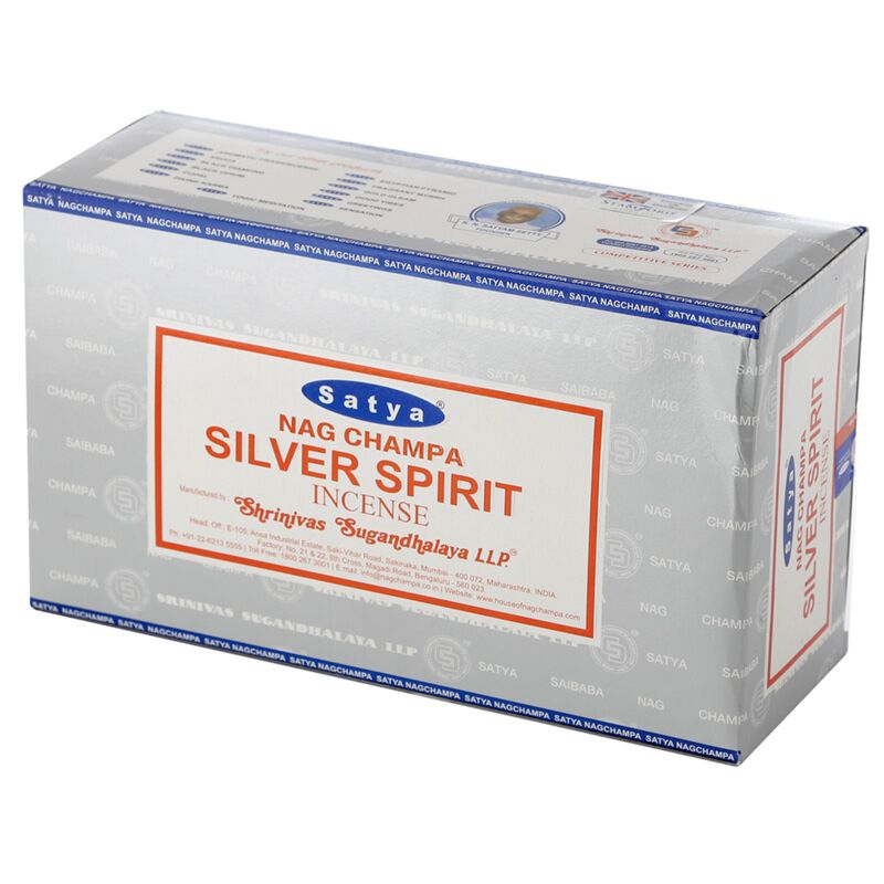 01363 sølvsprit - satya nag champa røgelsespinde