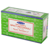 01364 krydret patchouli - satya nag champa røgelsespinde