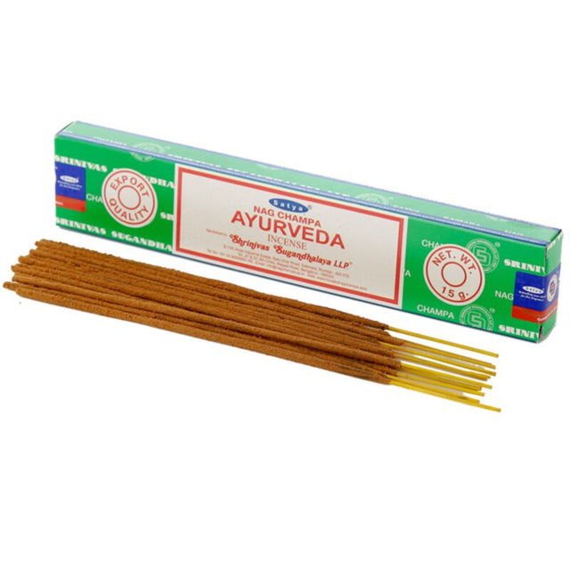 01405 vfm ayurveda - satya nag champa røgelsespinde