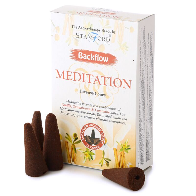 37462 Stamford Backflow Røgelseskegler - Meditation