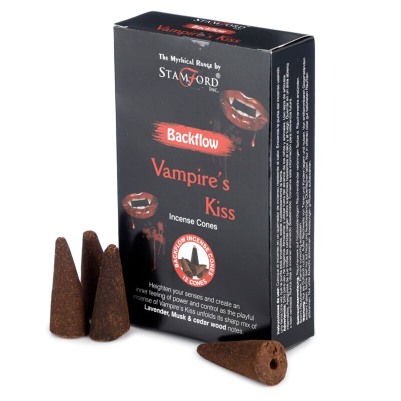 37484 Stamford Backflow Røgelseskegler - Vampyrkys