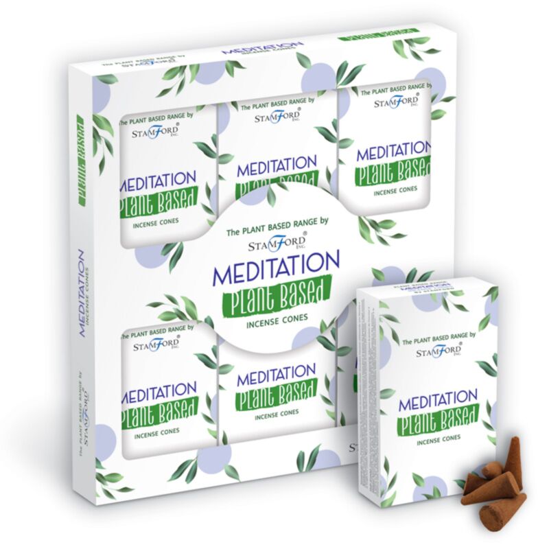 46243 meditation - stamford vegetabilske røgelseskegler