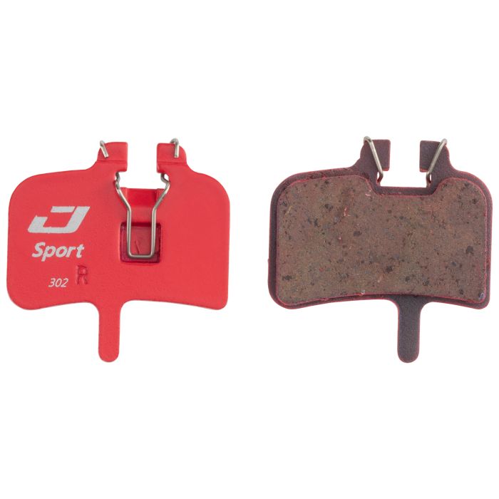 Jagwire sport semi-metallisk skivebremseklods - hayes (hfx)