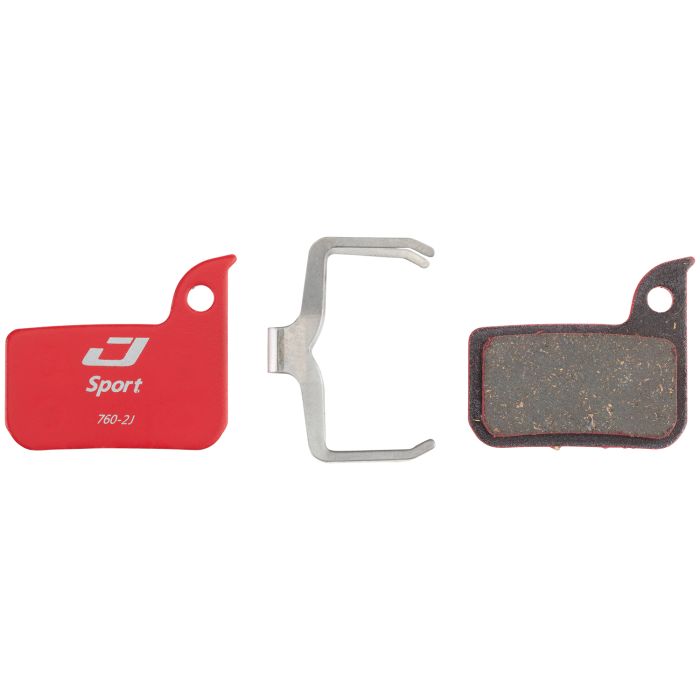Jagwire sport semi-metallisk skivebremseklods - sram (rød etap)