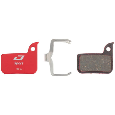 Jagwire sport semi-metallisk skivebremseklods - sram (rød etap)