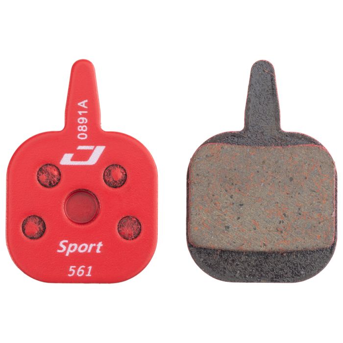 Jagwire sport semi-metallisk skivebremseklods - tektro (io)