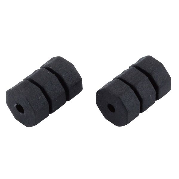 Jagwire kabel donuts - bremse (600 stk (200 sæt)) - sort