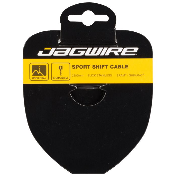 Jagwire skiftekabel - sport slick rustfri - 1,1x4445 mm - sram shimano