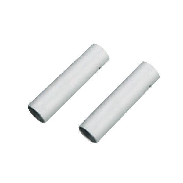Jagwire dobbeltendet husstik - 4mm shift (10 stk) - sølv