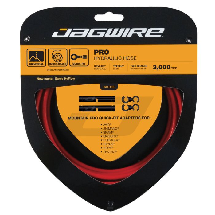 Jagwire pro hydraulikslangesæt - rød