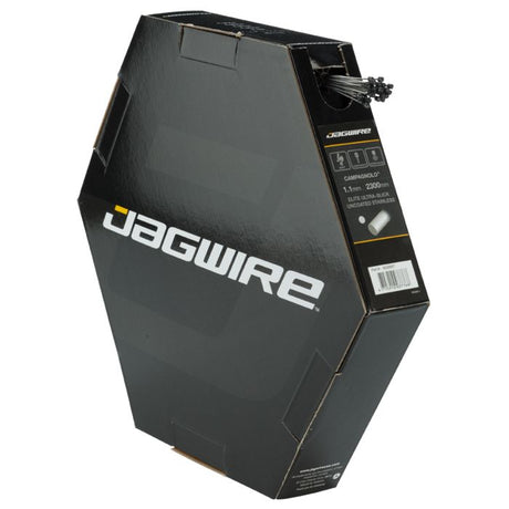 Jagwire skiftekabel - elite poleret ultra-slank rustfri - 1,1x2300 mm - campagnolo (25 stk)