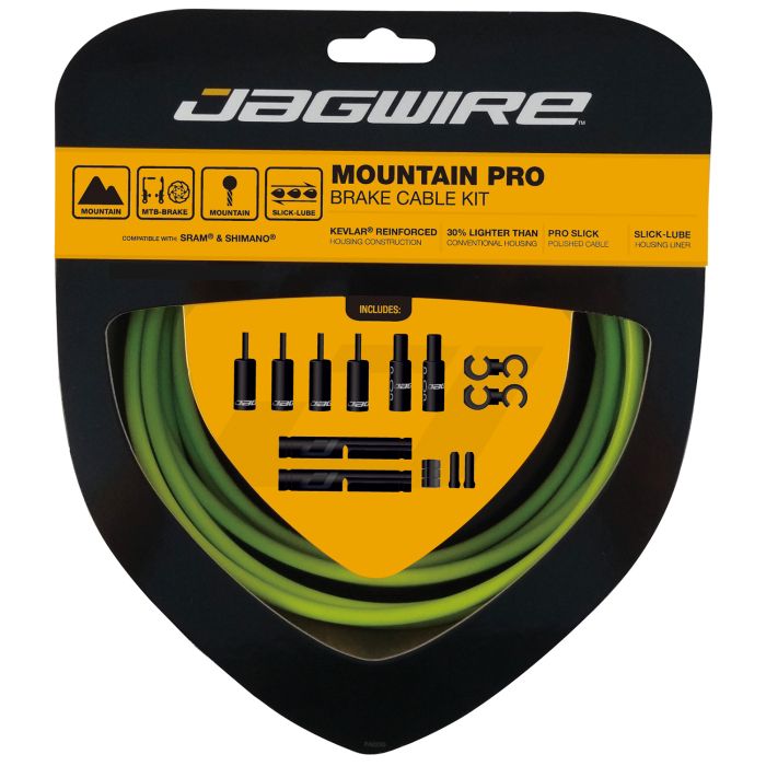 Jagwire mountain pro bremsesæt - økologisk grøn
