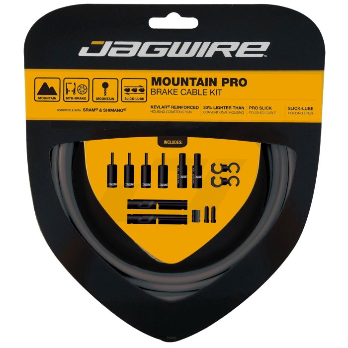 Jagwire mountain pro bremsesæt - isgrå