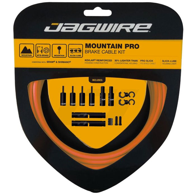 Jagwire mountain pro bremsesæt - orange