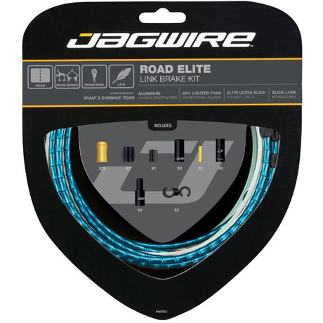 Jagwire road elite link bremsesæt - blå