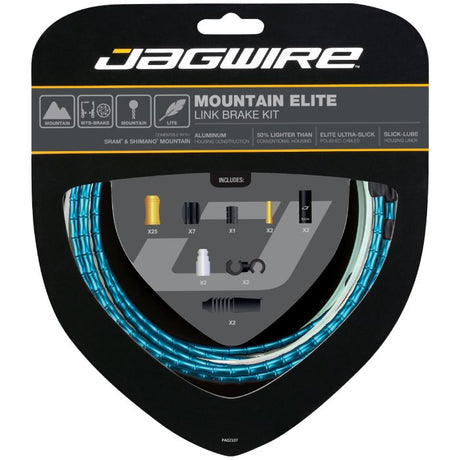 Jagwire mountain elite link bremsesæt - blå