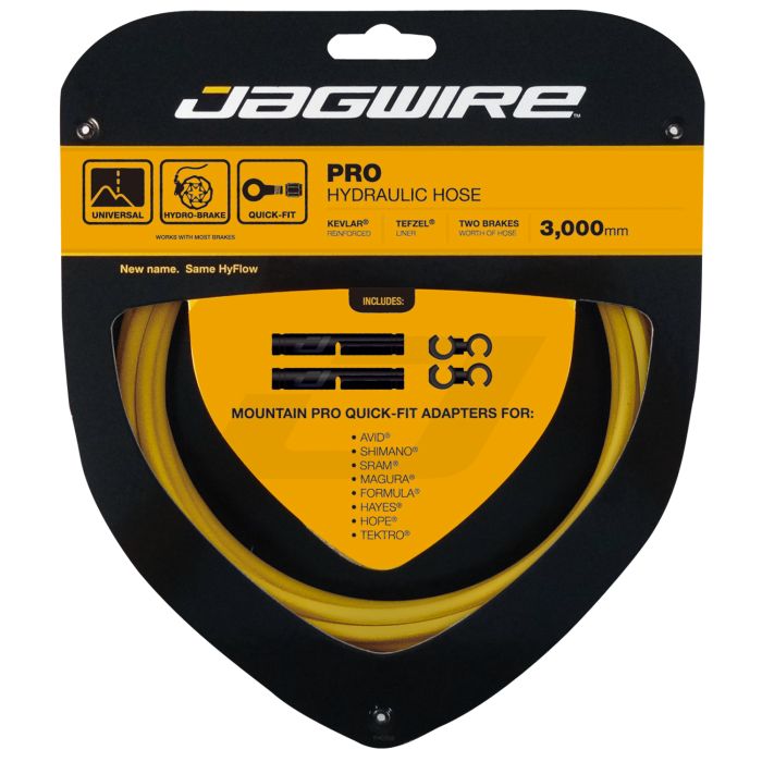 Jagwire pro hydraulikslangesæt - gul