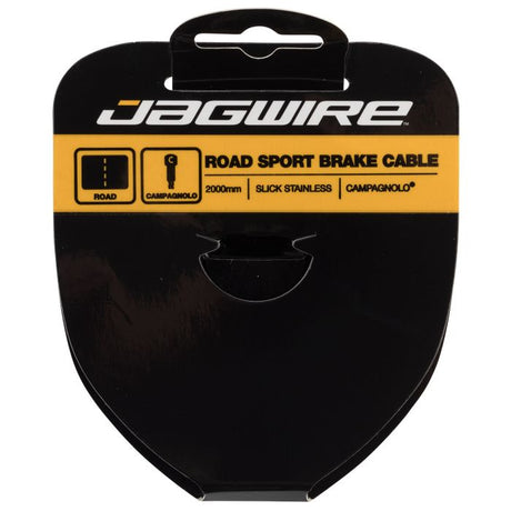 Jagwire vejbremsekabel - sport slick rustfri - 1,5x2000mm - campagnolo