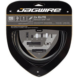 Jagwire 2x elite forseglet skiftesæt - stealth sort