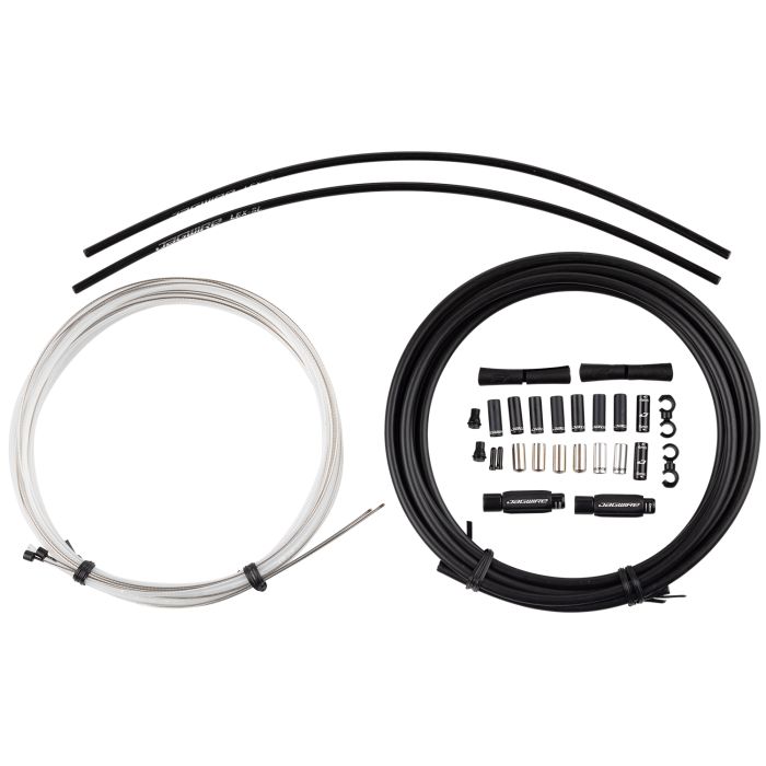 Jagwire 2x elite forseglet skiftesæt - stealth sort