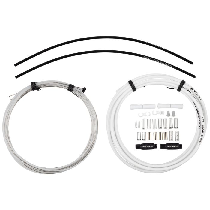 Jagwire 2x elite forseglet skiftesæt - hvid