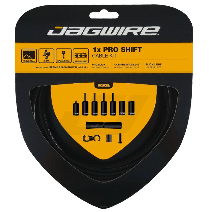 Jagwire 1x pro skiftesæt - sort