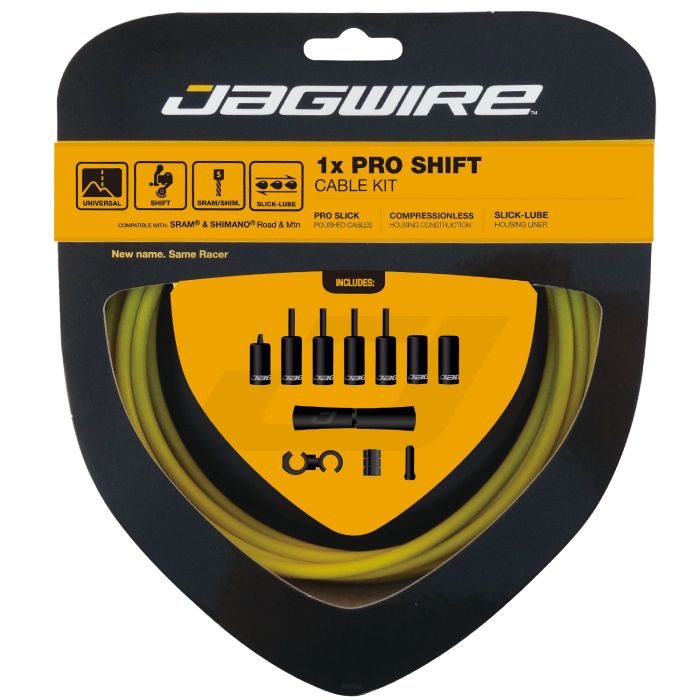 Jagwire 1x pro skiftesæt - gul