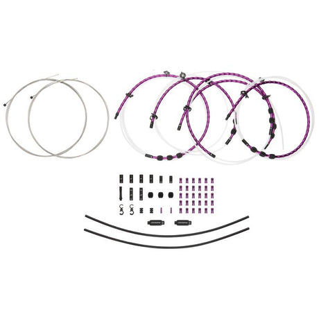 Jagwire 2x elite link shift kit - begrænset lilla