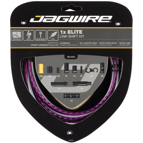 Jagwire 1x elite link skiftesæt - begrænset lilla