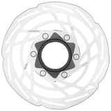Jagwire sport sr1 skivebremse rotor - centerlås - 203mm