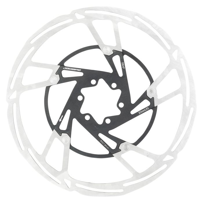 Jagwire pro lr2 skivebremse rotor - 6-bolt - 203mm
