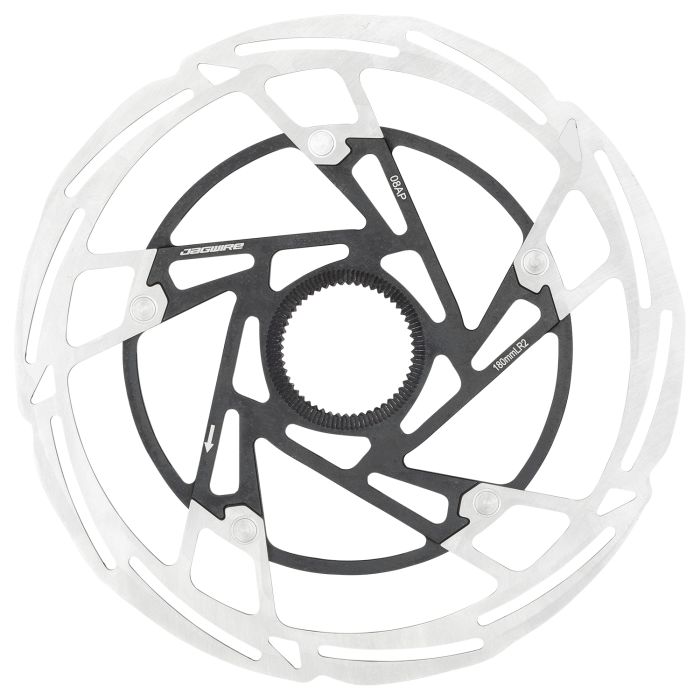 Jagwire pro lr2 skivebremse rotor - centerlås - 180mm