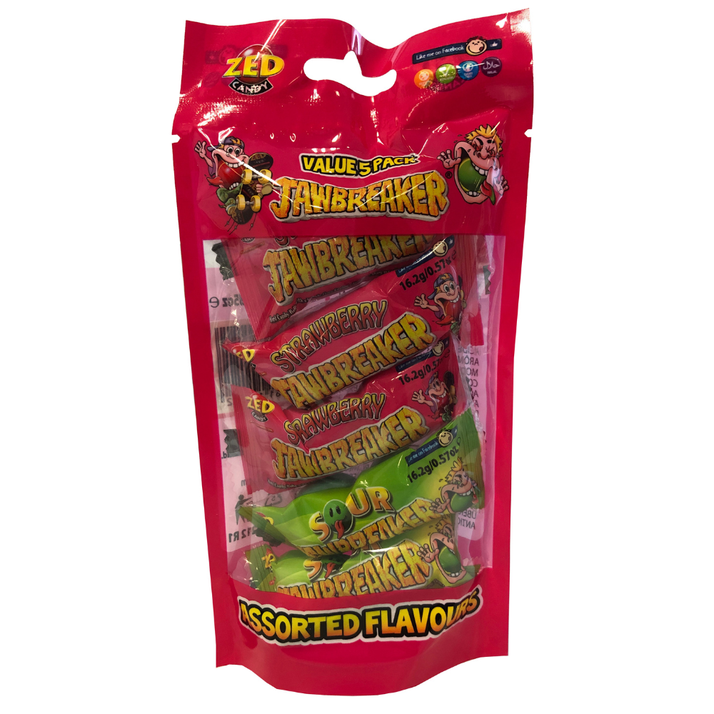 Zed candy zed jawbreaker værdi 5-pak (24x81gr)